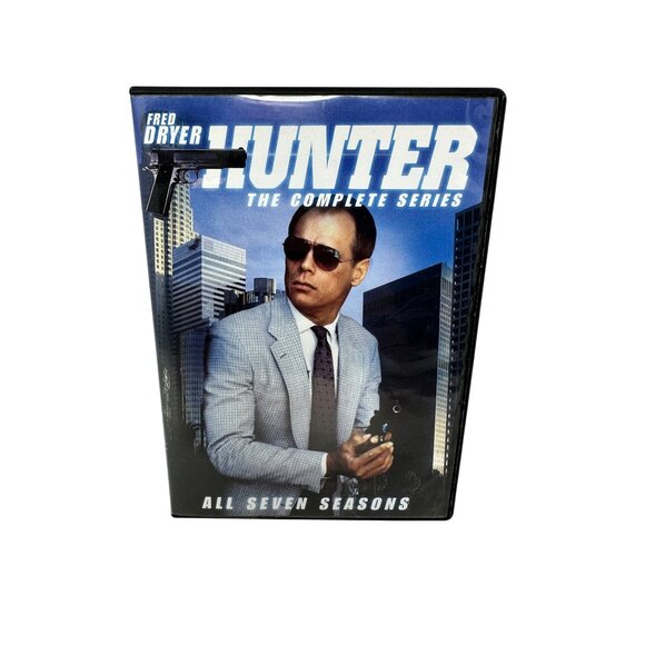 Hunter Complete Series DVD - Seasons 1-7 - Fred Dryer - 28 Discs - Picture 1 of 6